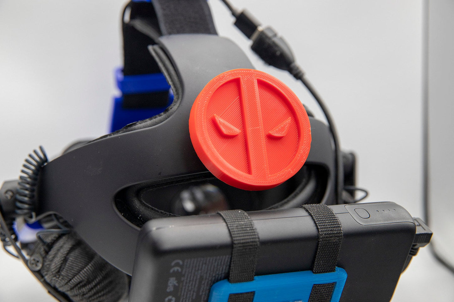 HTC Vive Deluxe Audio Strap Deadpool Adjustment Knobs!