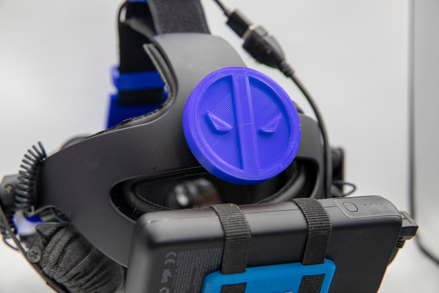 HTC Vive Deluxe Audio Strap Deadpool Adjustment Knobs!