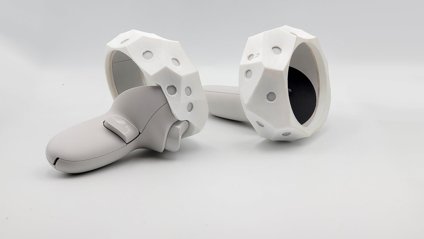 Meta Quest 2 Controller Ring Protectors/bumpers - Printed in RUBBER!