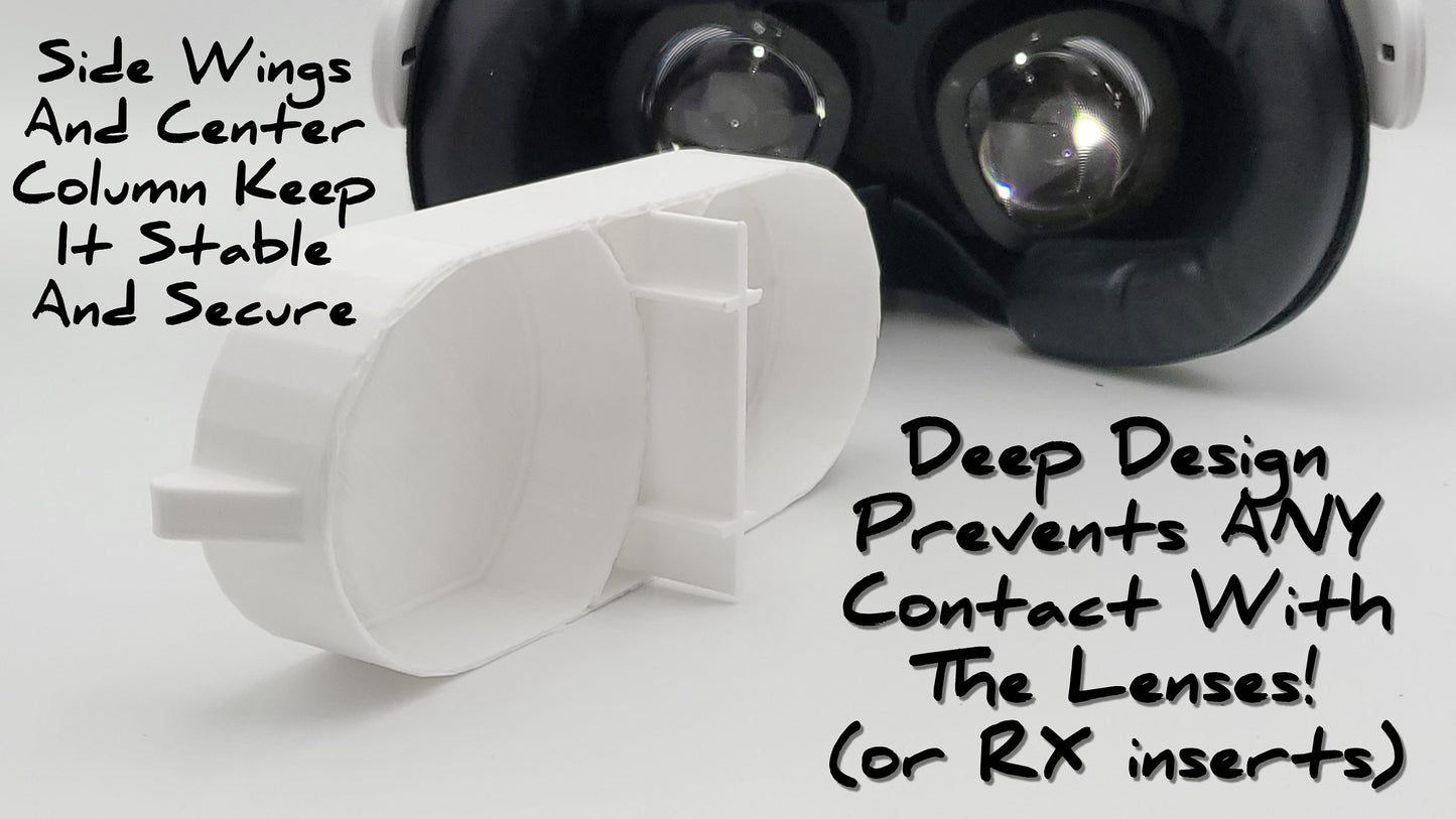 Meta Quest Lens Protector - Fits Q1 AND Q2 - Free shipping and 6 Month Warranty!