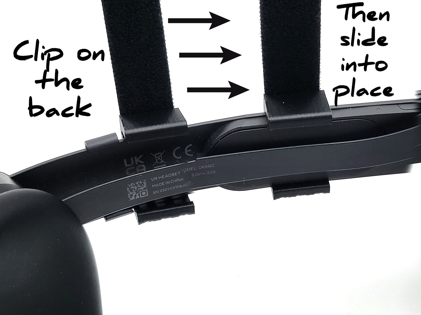Meta Quest Pro Head Strap Comfort Mod