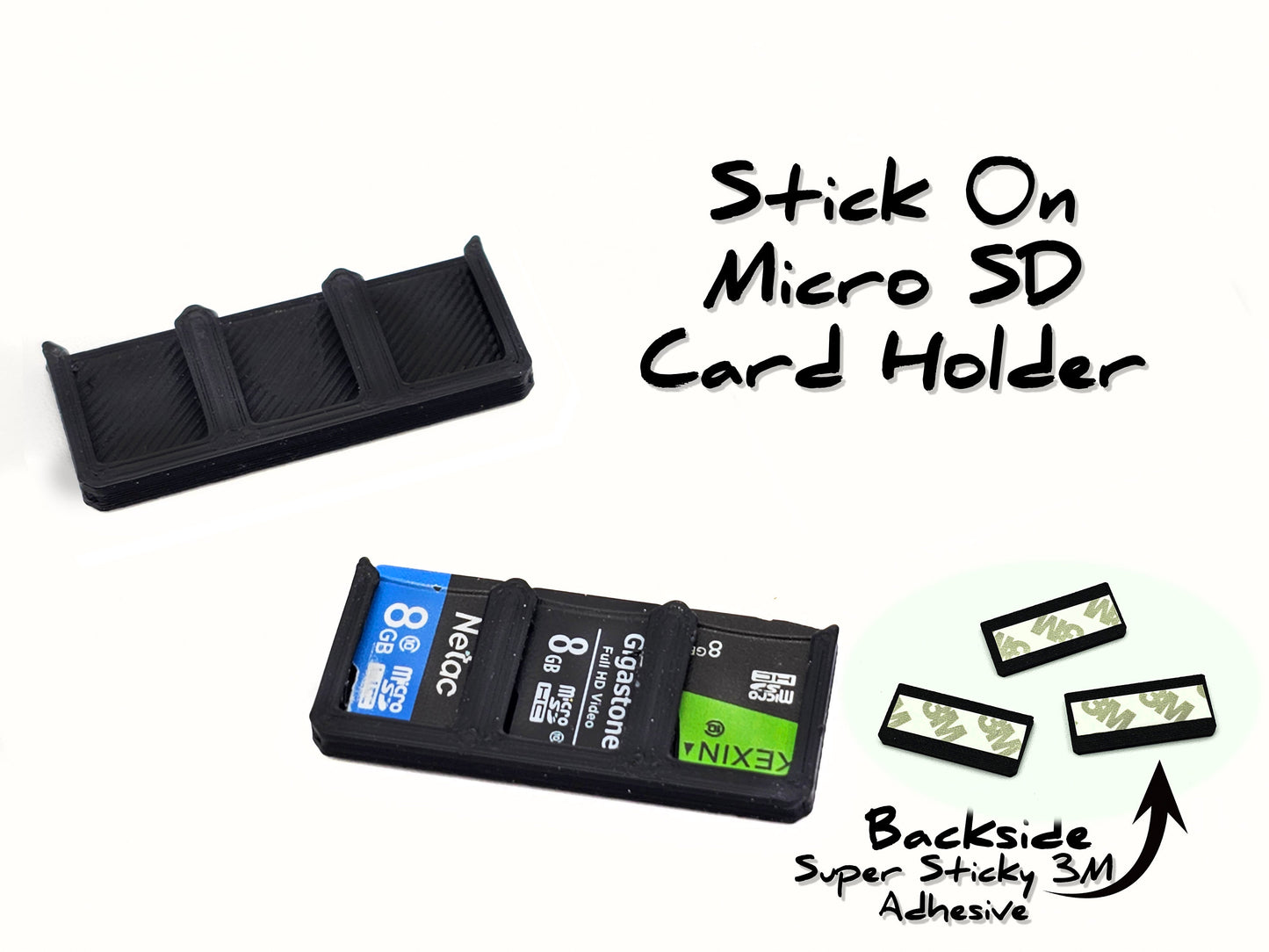 Steam Deck Asus ROG Ally Micro SD Card Holders