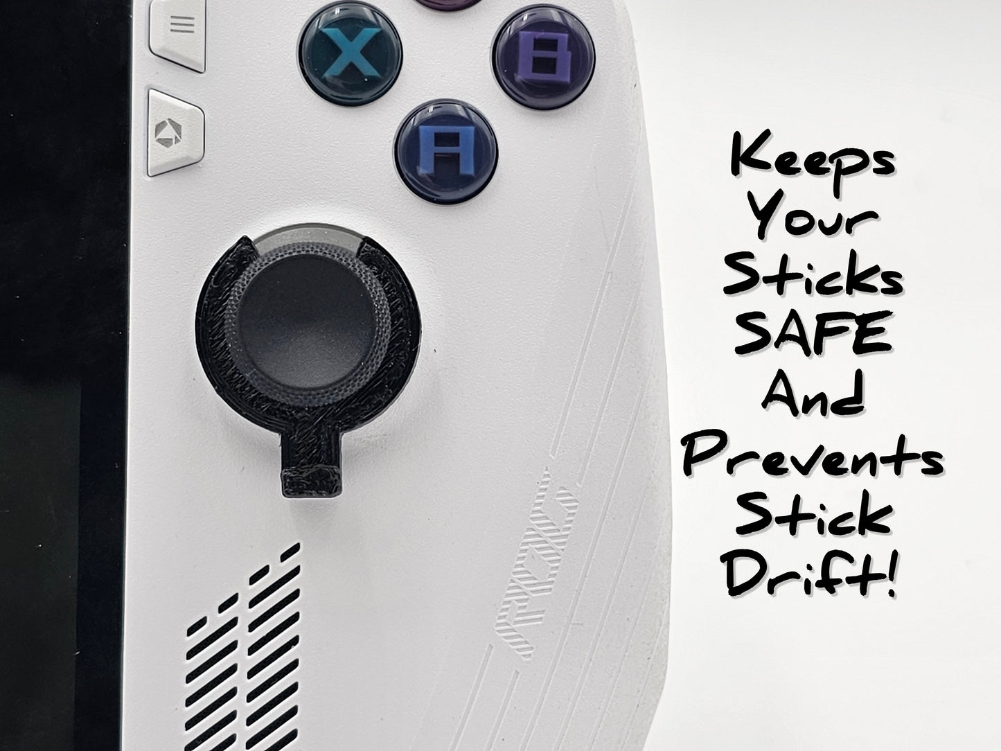 Asus Rog Ally Joystick Guards - Rubber Stick Guards, No Scratch and Protects Your Sticks