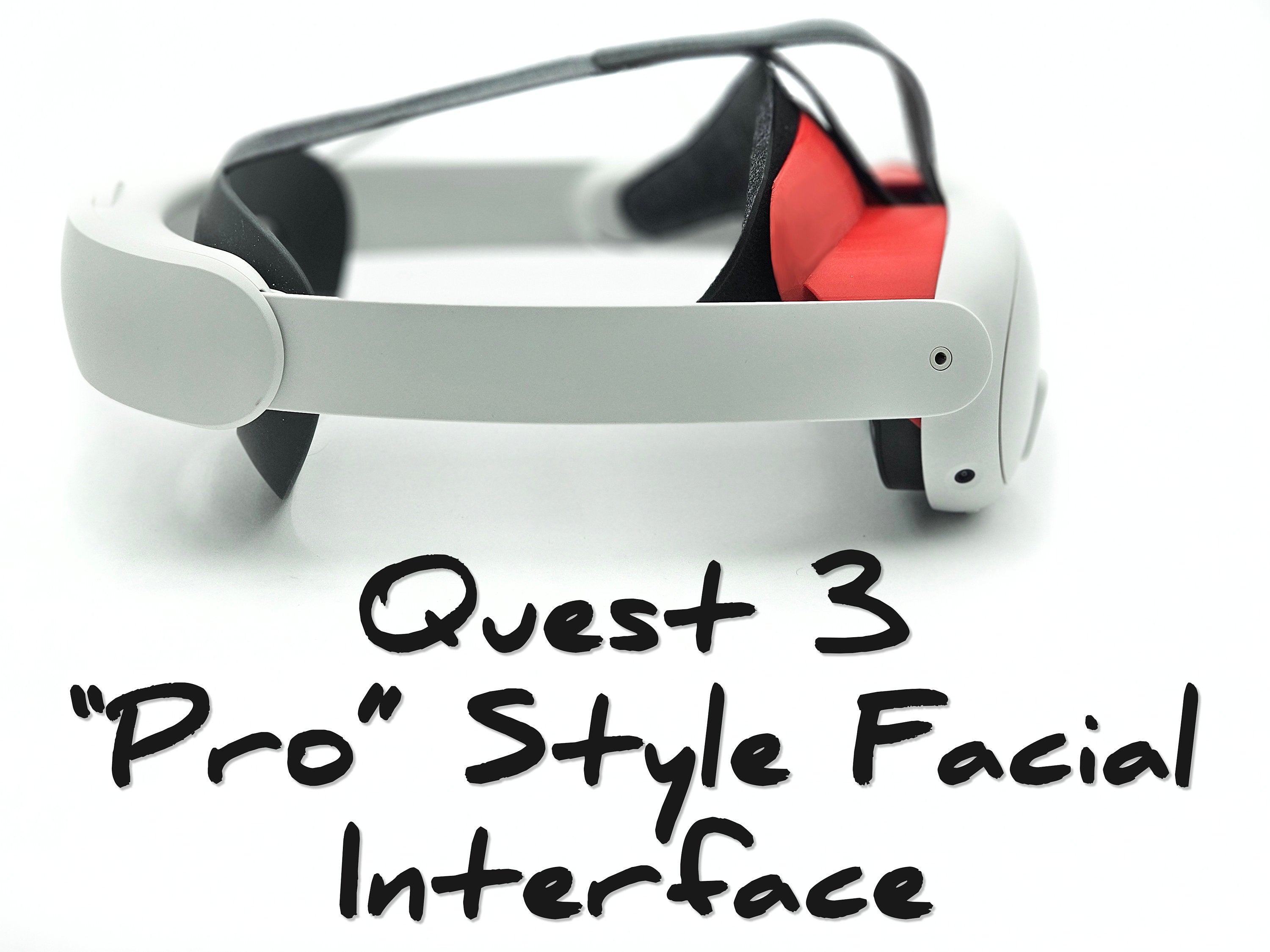 Meta Quest 3 Pro Style Facial Interface – Tyco Tech 3D Printing