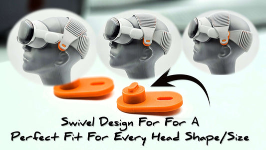 Apple Vision Pro Dual Knit headband Adapter