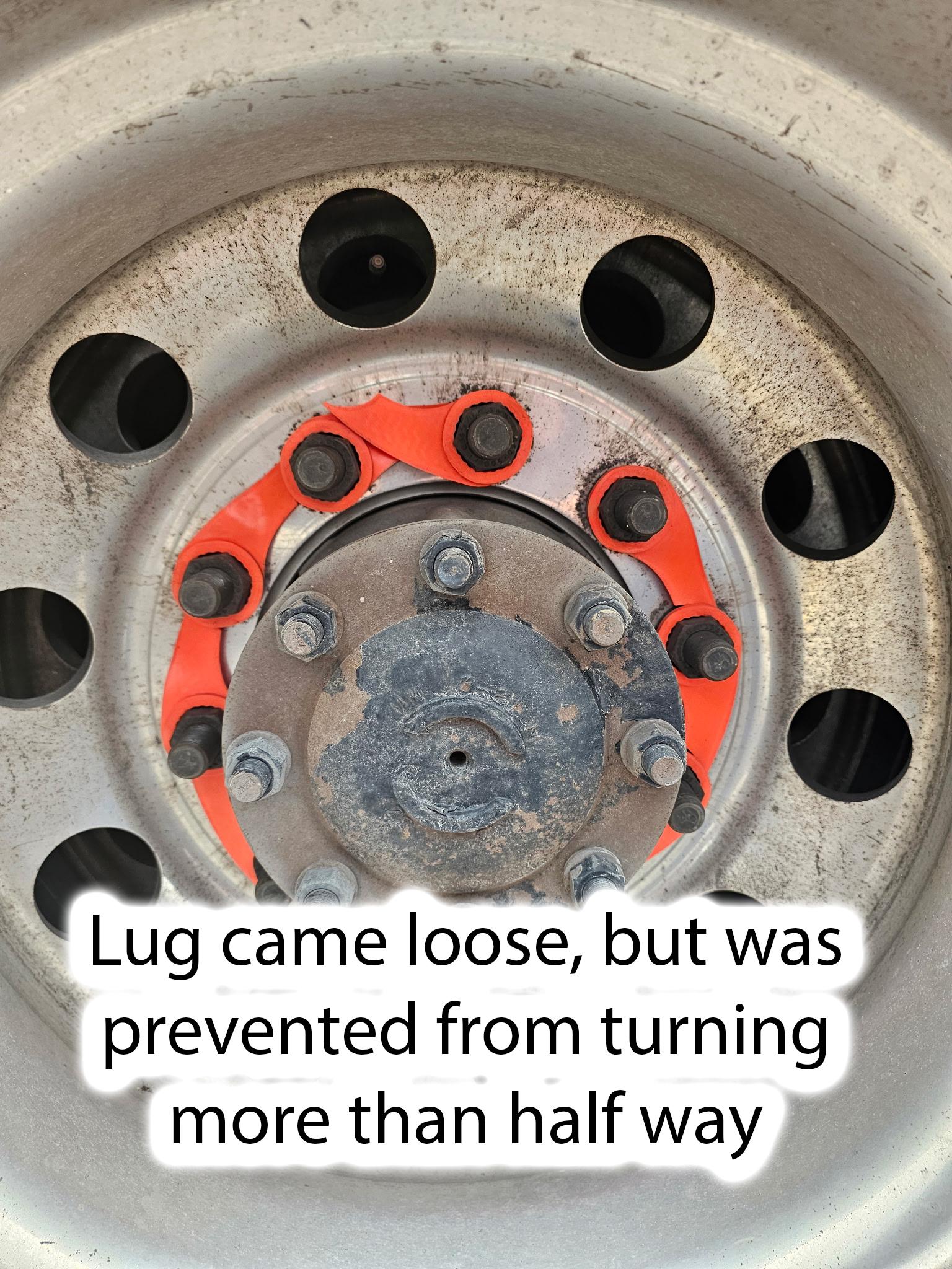 Lug Lockz – Lug Locks for Semi Trucks | Lug Nut Indicators & Lug Nut Pointers | Wheel Safety Device to Prevent Loose Lug Nuts