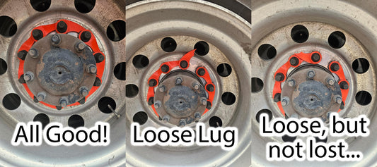 Lug Lockz – Lug Locks for Semi Trucks | Lug Nut Indicators & Lug Nut Pointers | Wheel Safety Device to Prevent Loose Lug Nuts