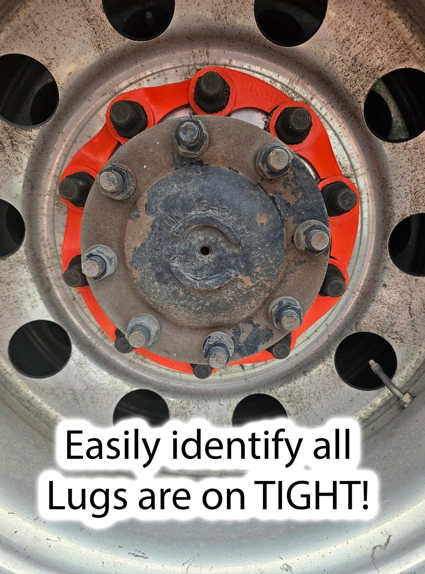 Lug Lockz – Lug Locks for Semi Trucks | Lug Nut Indicators & Lug Nut Pointers | Wheel Safety Device to Prevent Loose Lug Nuts