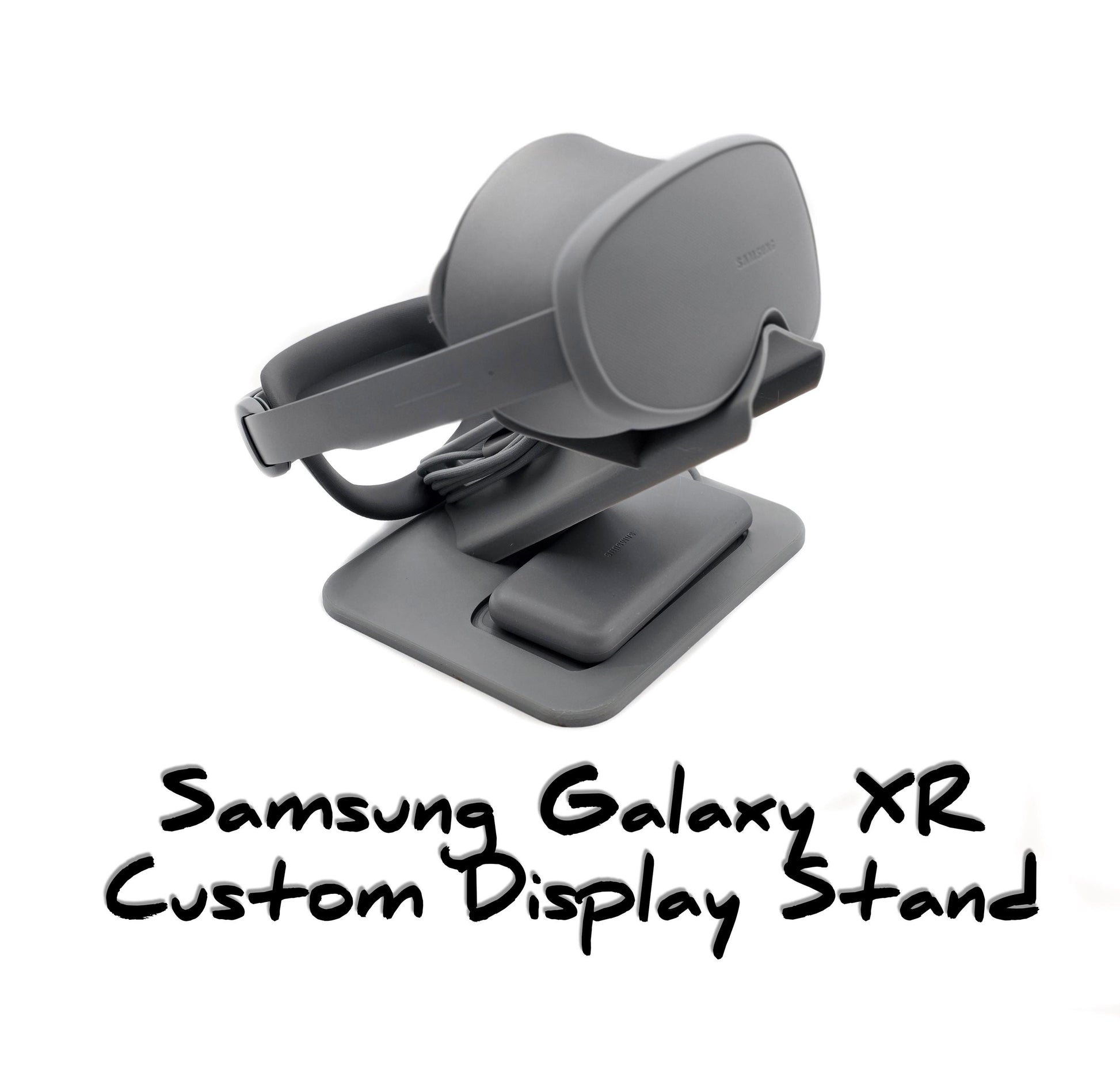 Samsung Galaxy XR Display Stand With Cable Management