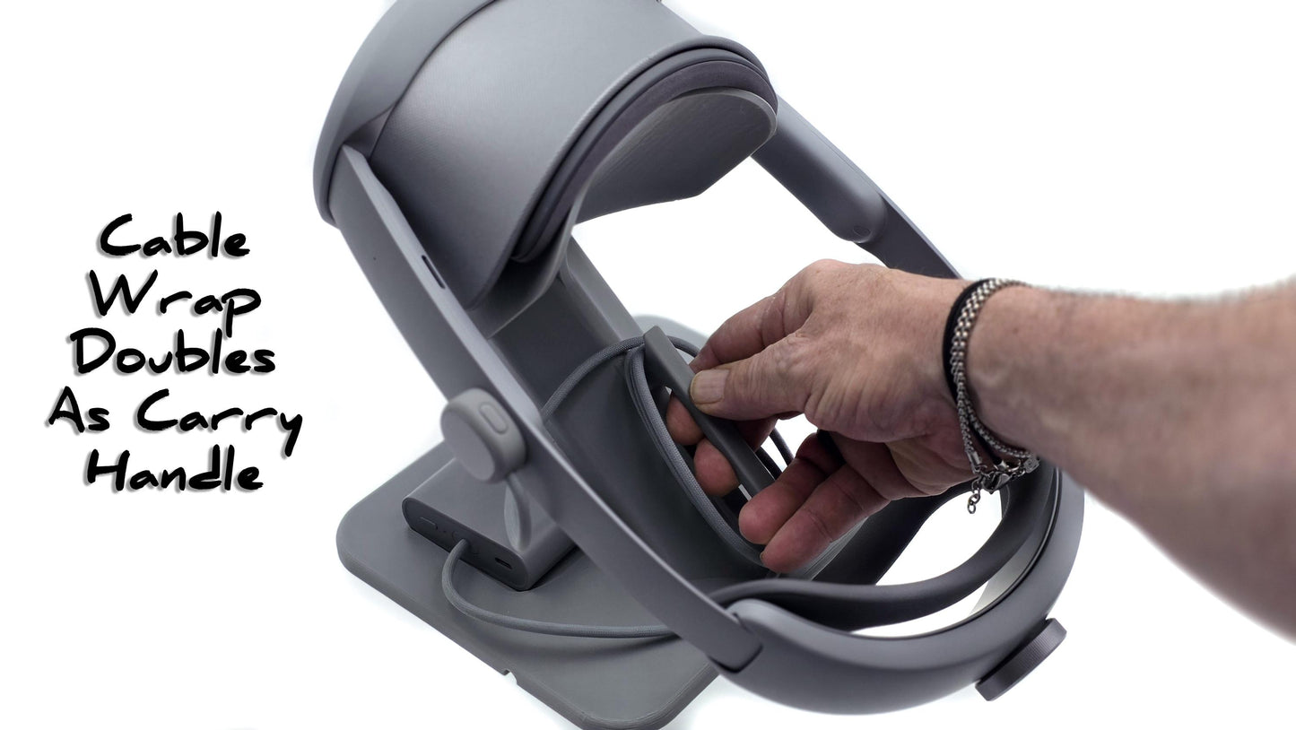 Samsung Galaxy XR Display Stand With Cable Management