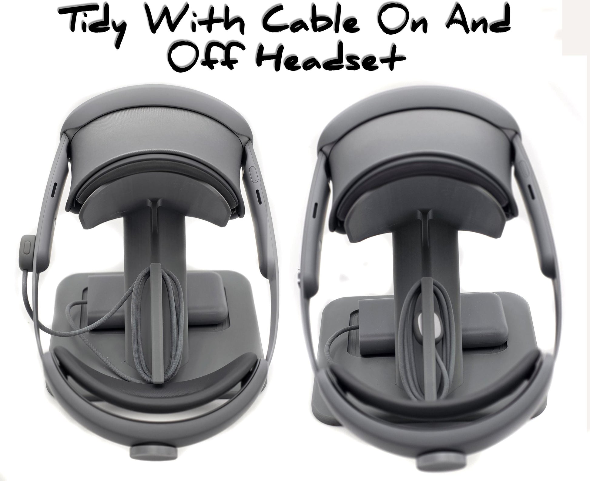 Samsung Galaxy XR Display Stand With Cable Management