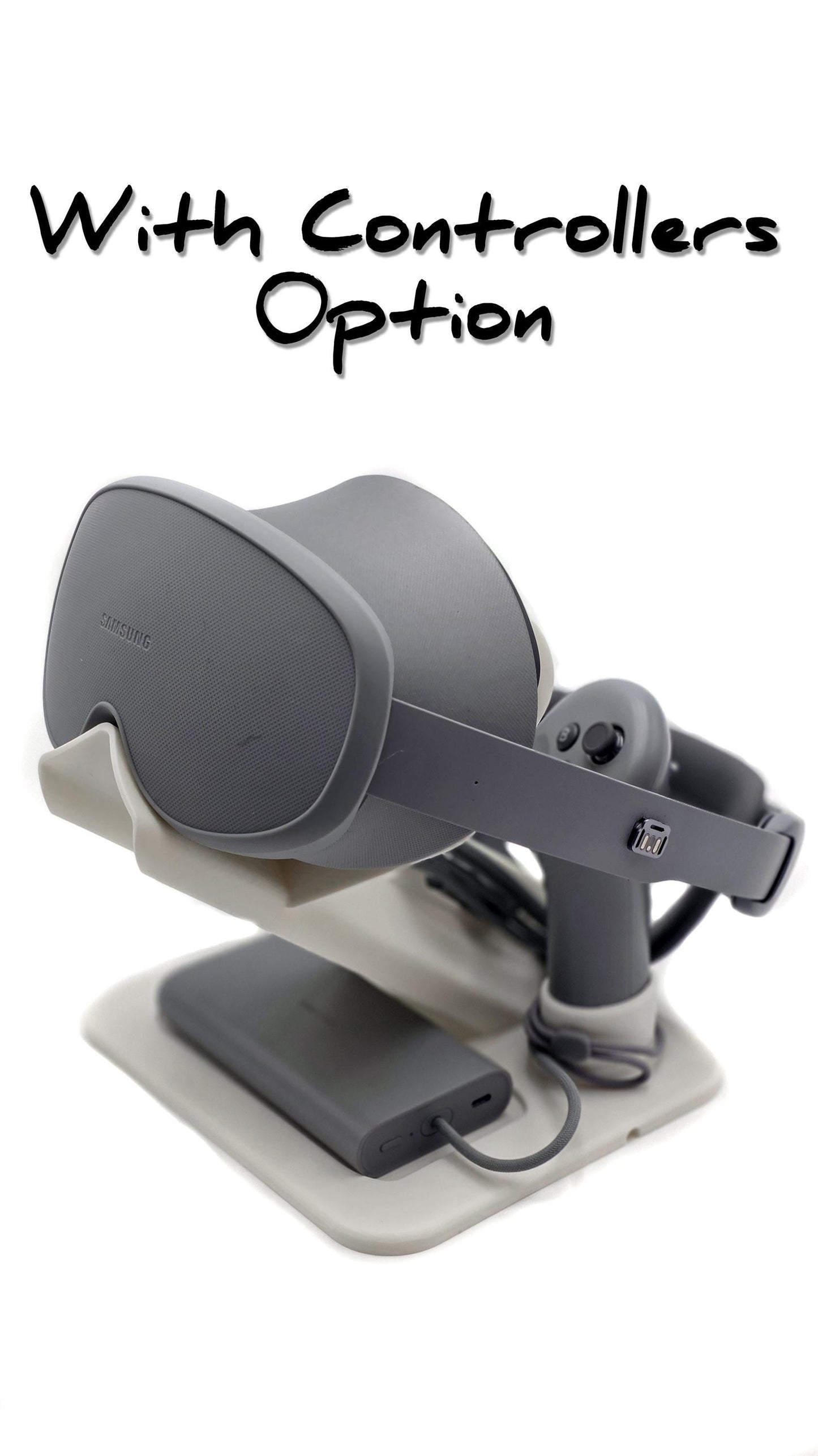 Samsung Galaxy XR Display Stand With Cable Management