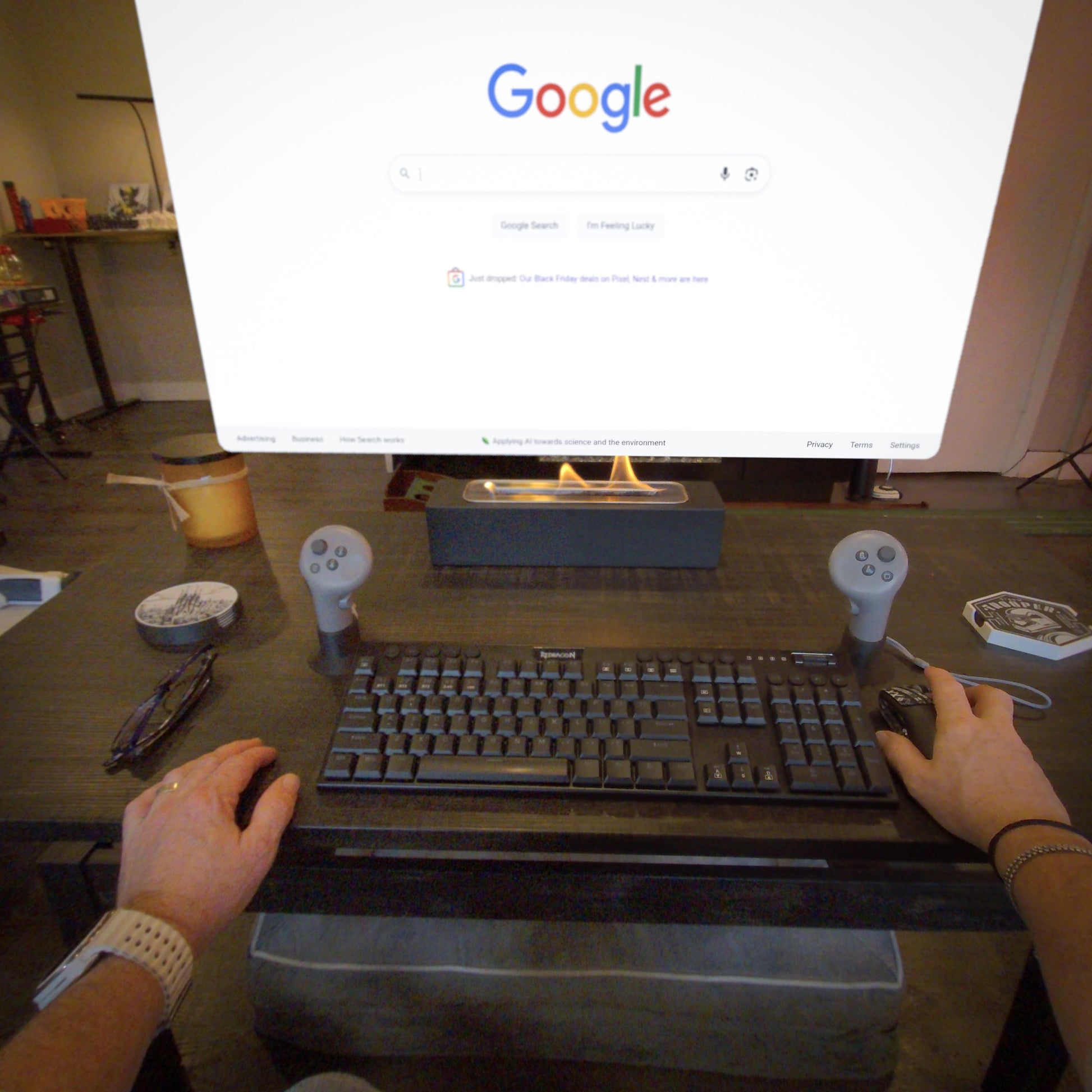 Samsung Galaxy XR Desktop Controller Holders