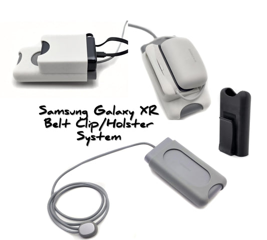 Samsung Galaxy XR battery holsters, BoboVR PD100 mount option!