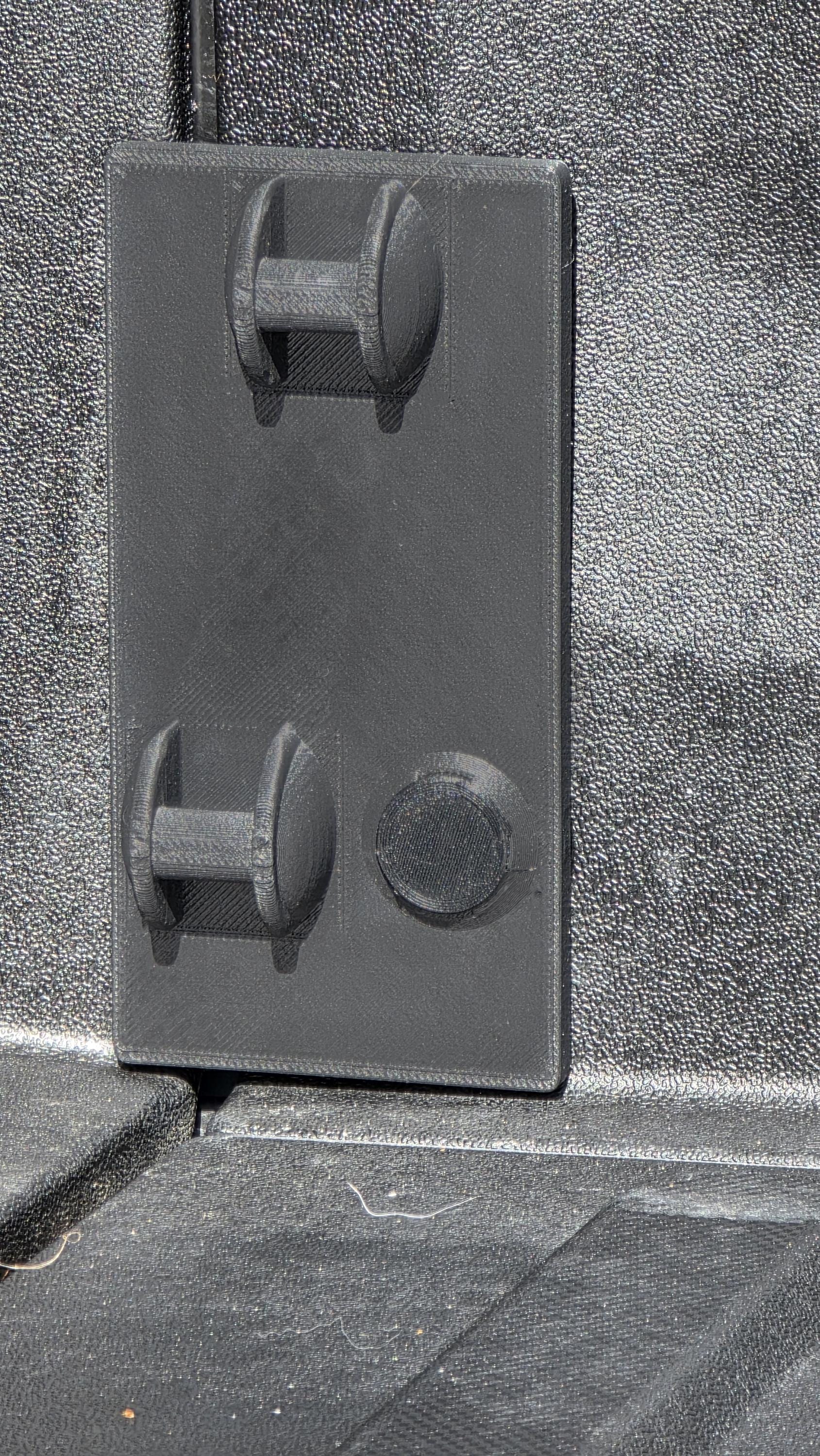 Rivian R1T Crossbars Bed Mounts | Carbon Fiber ASA-CF | No-Drill Storage Solution | Includes Extended Hardware