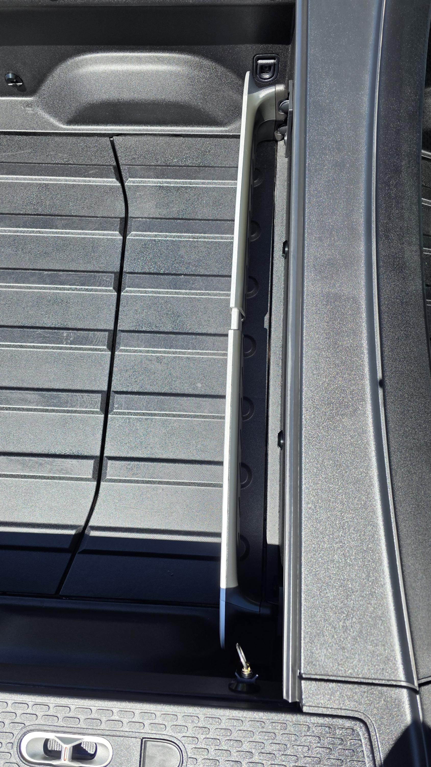 Rivian R1T Crossbars Bed Mounts | Carbon Fiber ASA-CF | No-Drill Storage Solution | Includes Extended Hardware